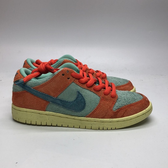 Nike SB Dunk Low Pro PRM Orange/Blue/Green DV5429-800 NWOB - Picture 2 of 5